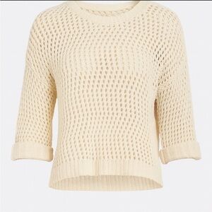 Cream Knit Sweater